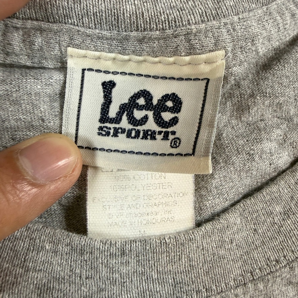 Vtg Penn State T-Shirt Men Medium Gray 2005 Big Ten Champions Football Lee Sport - Picture 2 of 7